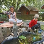 Vendégház Birkenhof Ashram Familien Blockhuetten Hartau