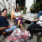 Vendégház Birkenhof Ashram Familien Blockhuetten Hartau