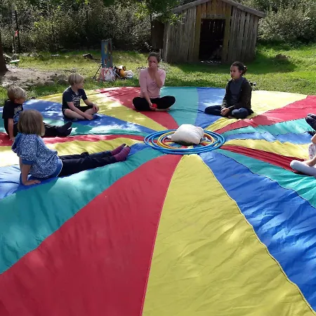 Birkenhof Ashram Familien Blockhuetten Casa de hóspedes Hartau