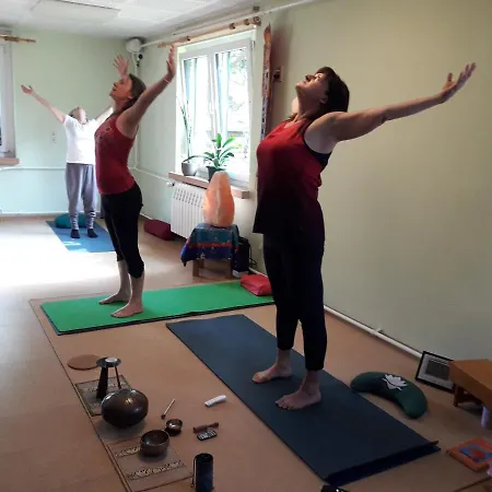 Birkenhof Ashram Familien Blockhuetten Gæstehus