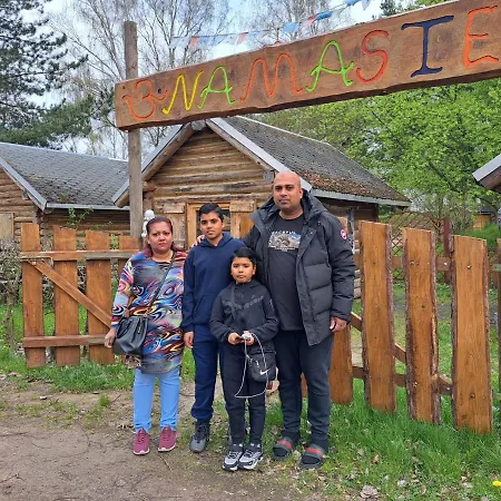 Birkenhof Ashram Familien Blockhuetten Gæstehus